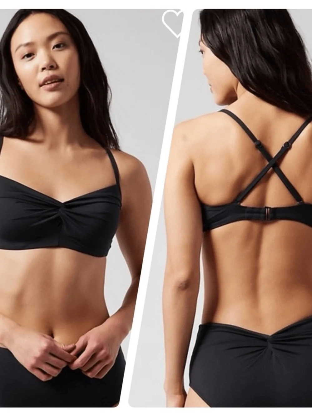 NWT ATHLETA TWIST UP BIKINI TOP - Picture 3 of 10